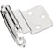 Hardware Resources Traditional 3/8 in Inset Hinge with Semi-Concealed Frame Wing - Polished Chrome P5922PC - alternate 2